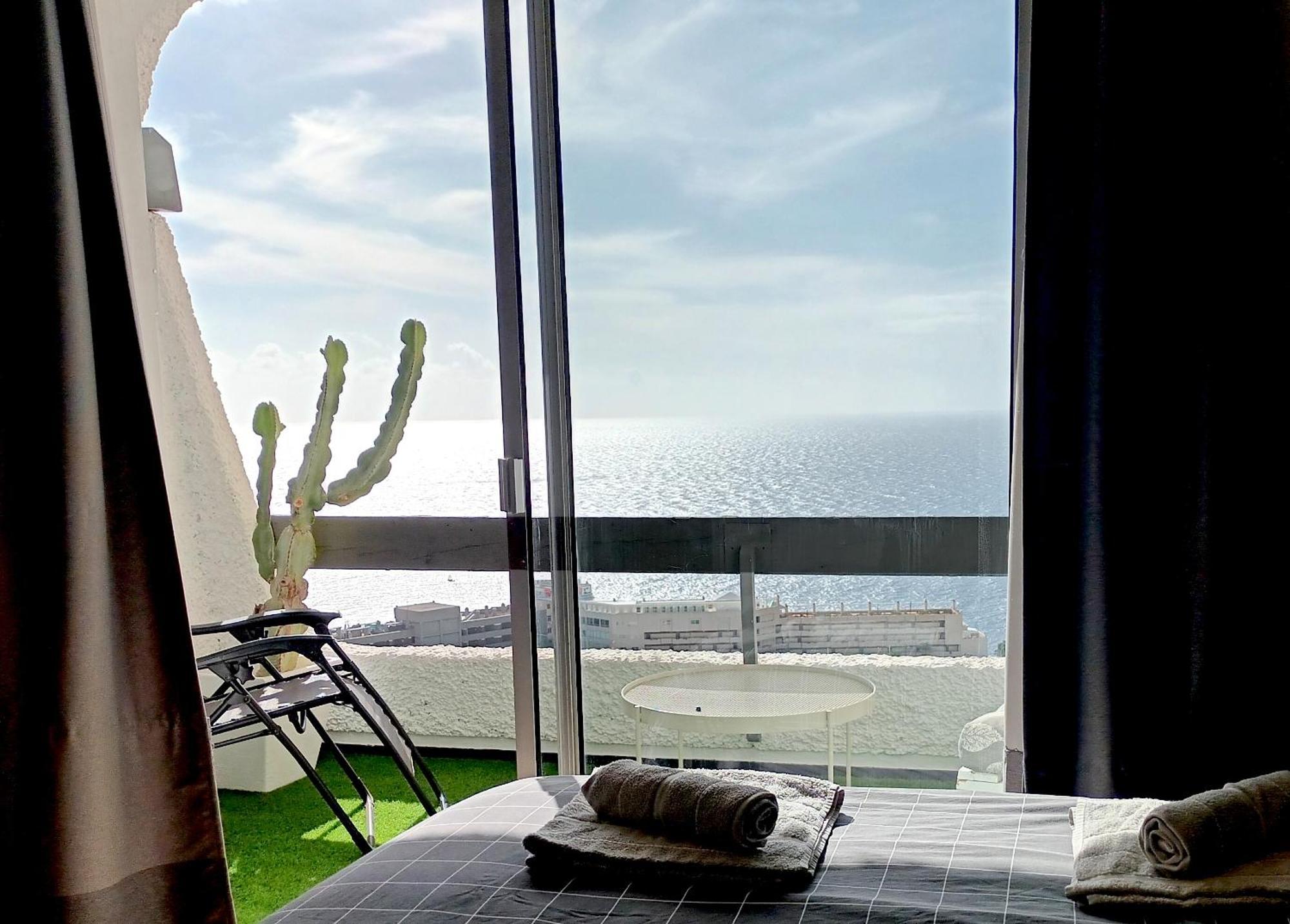 Modern Open-Plan Studio With Terrace And Sea View Tabaiba Екстериор снимка